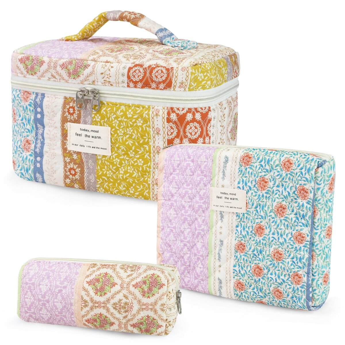 Givurao Cotton Makeup Bag Set - Image 1
