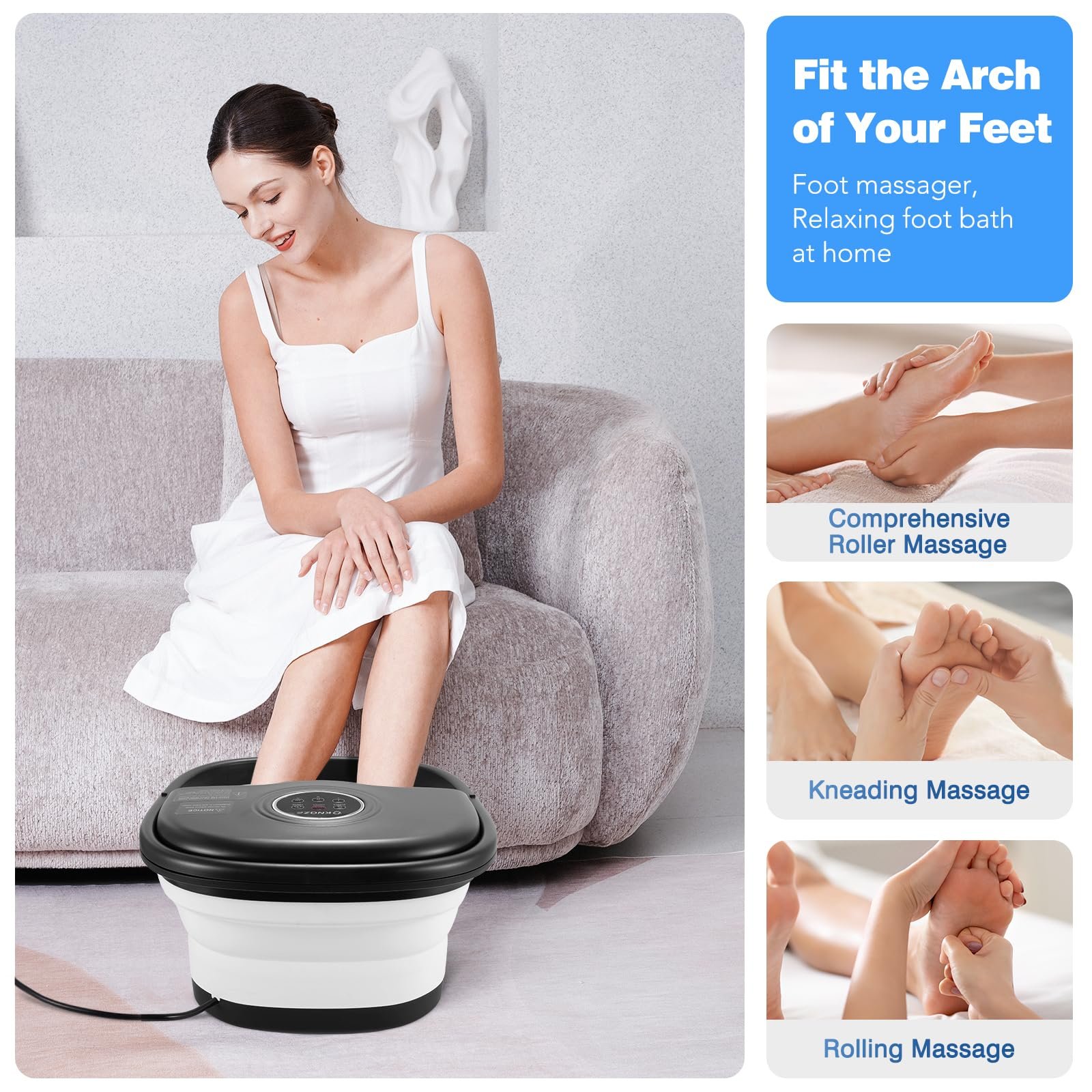 81XoCOOVzL.jpg KNQZE Collapsible Foot Spa Bath - Image 6