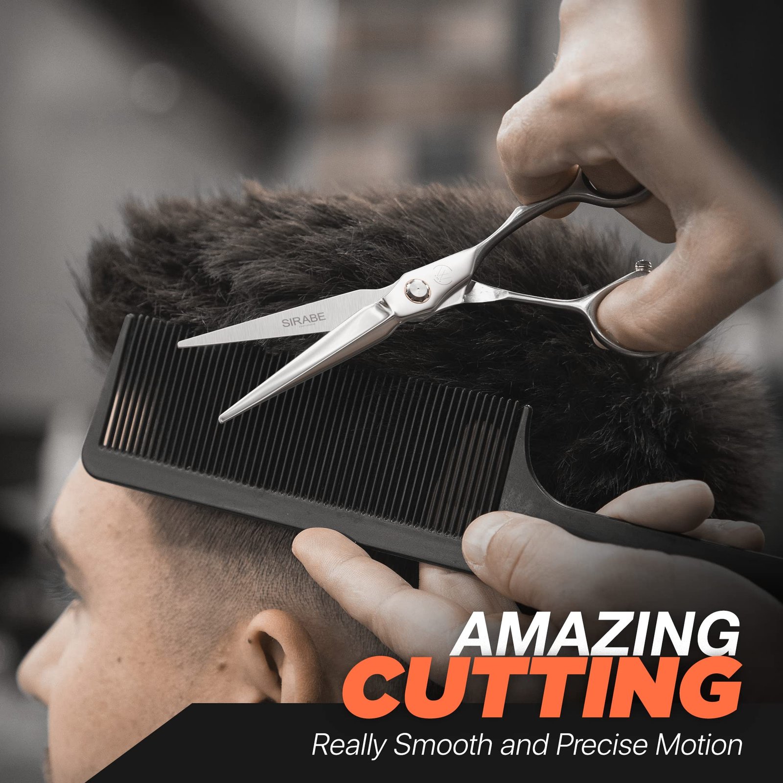 81Xwt5QghhL.jpg Sirabe Professional Hair Cutting Scissors - Image 7