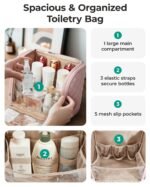 BAGSMART Travel Toiletry Bag - Image 2