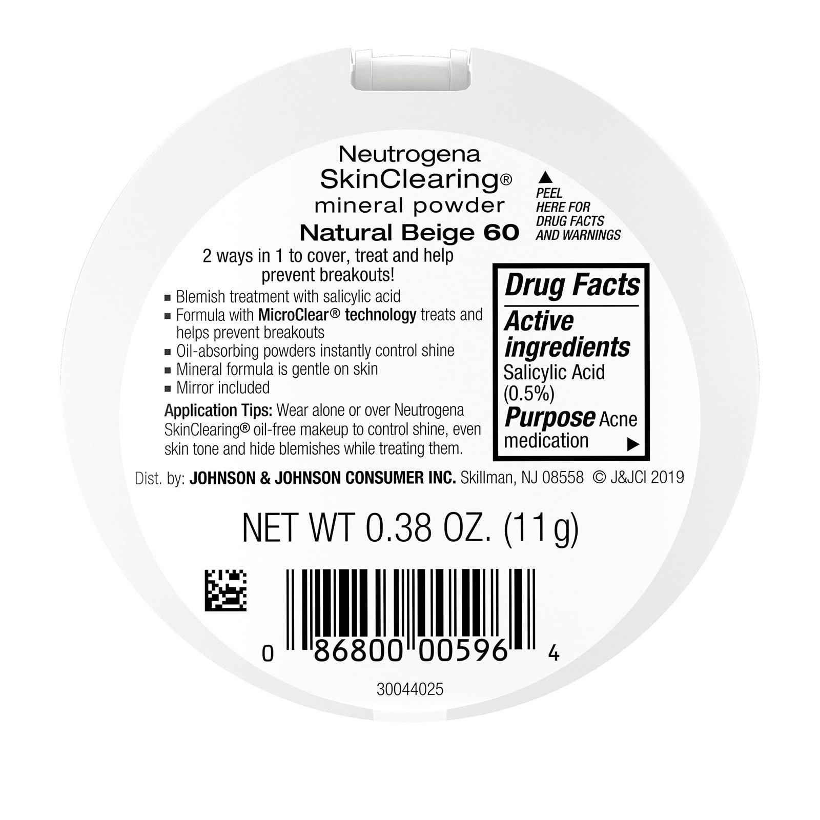 81e6ww0V8gL.jpg Neutrogena SkinClearing Pressed Powder - Image 9