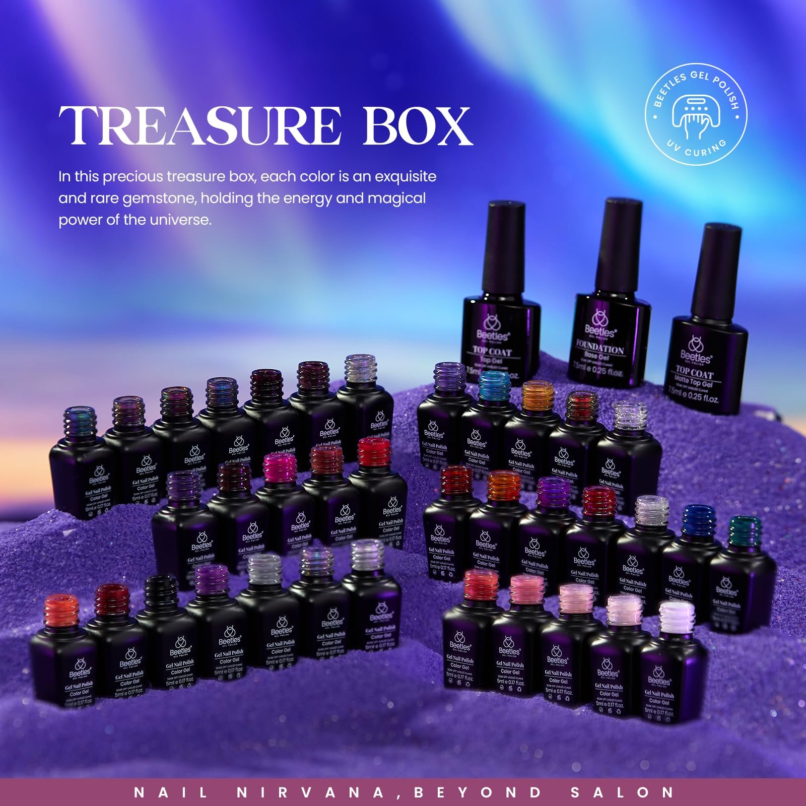 81gYoT06zSL.jpg Beetles Gel Nail Polish Set - Image 3