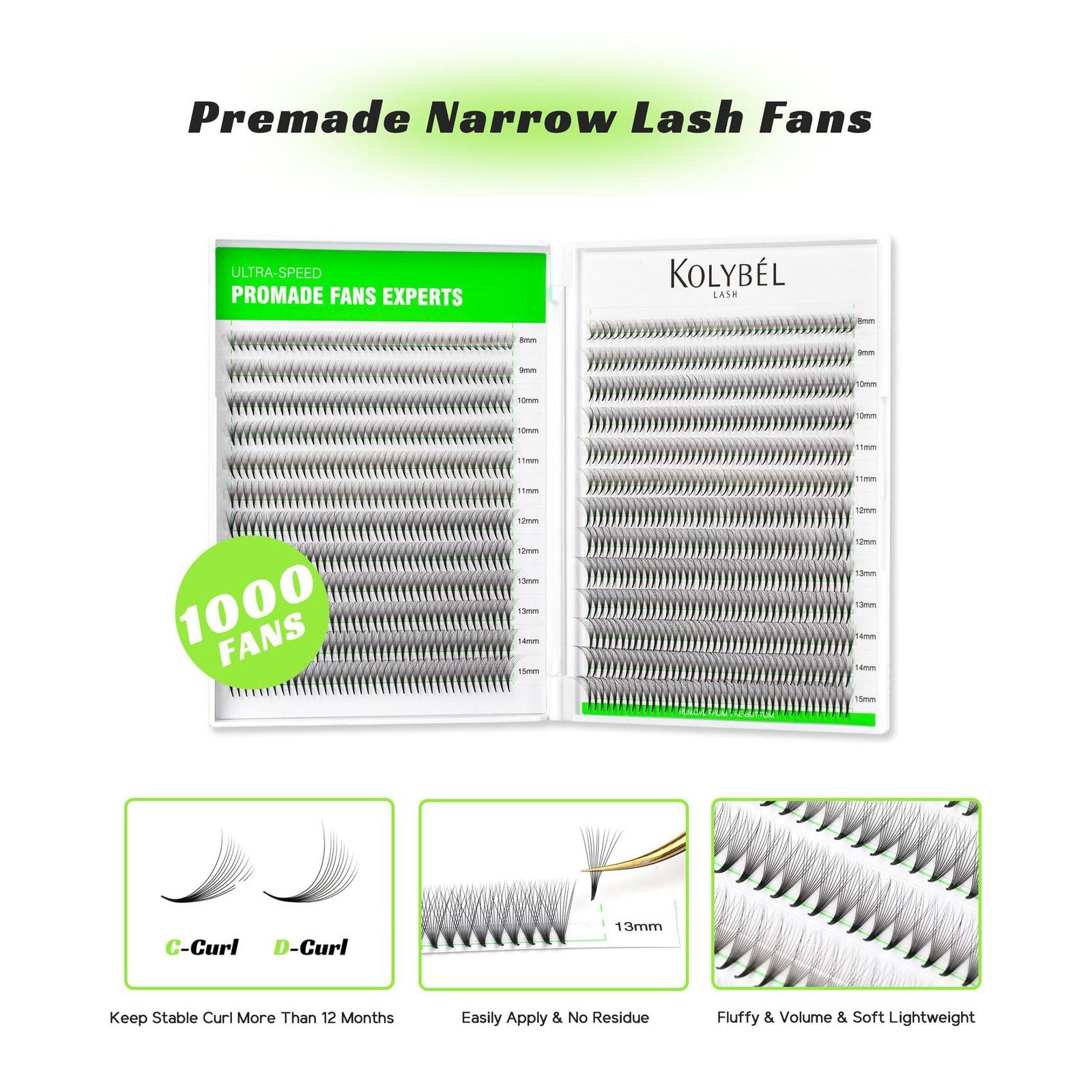 81hoAdUVfL.jpg 1000 Count 8D Premade Lash Fans - Image 3