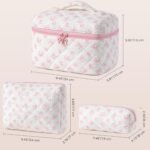 HBselect Quilted Makeup Bag - Image 5