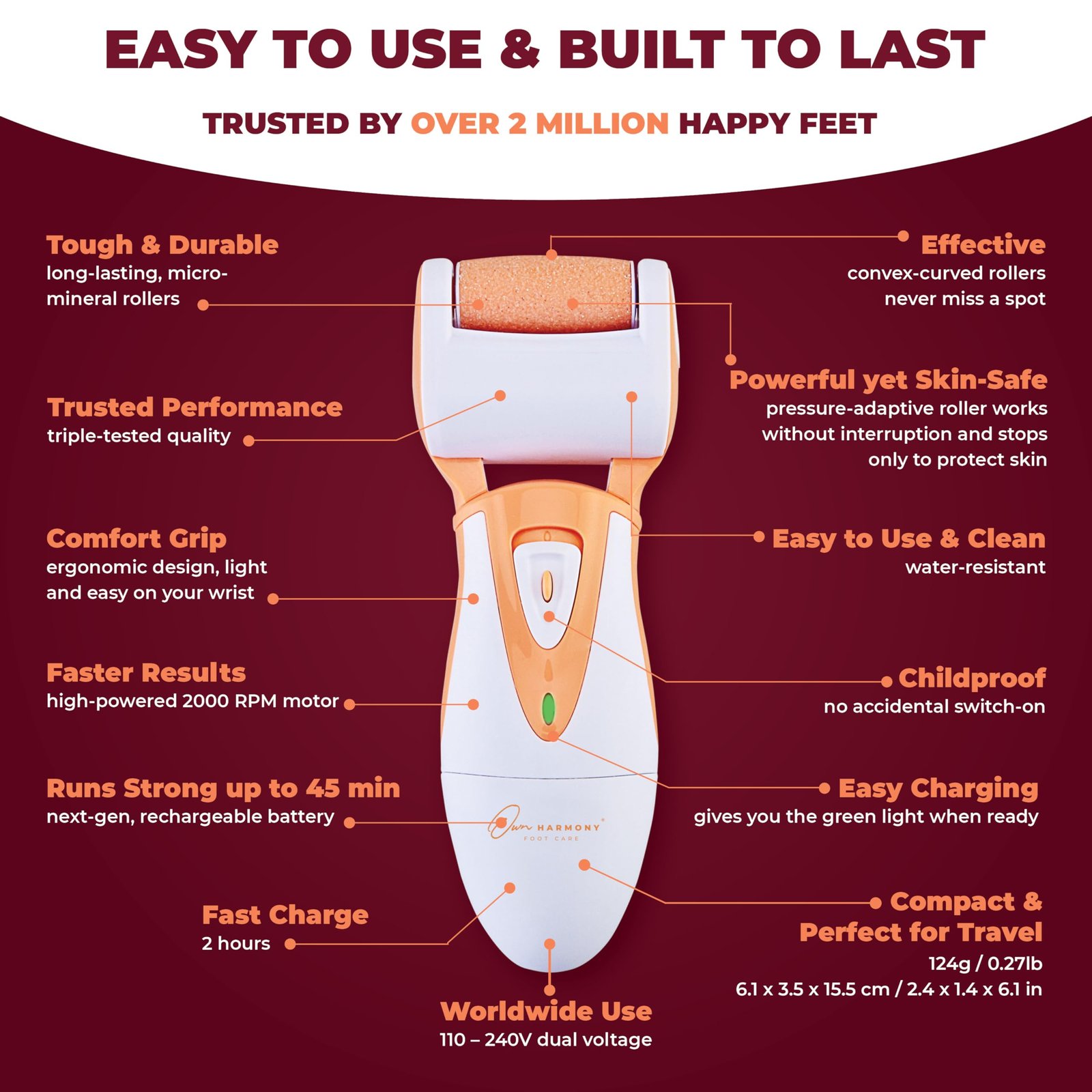 81lFovc5vVL.jpg Professional Electric Foot Callus Remover - Image 4