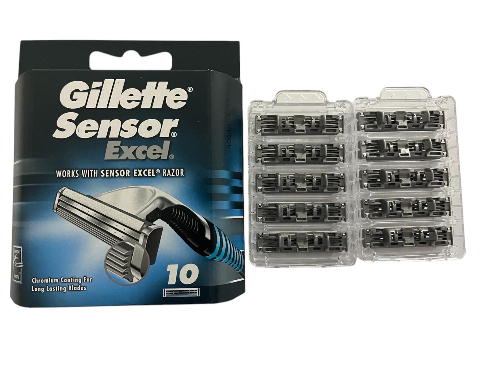 81qCf2BfjGL.jpg Gillette Sensor Excel Cartridges - 10 Count - Image 3