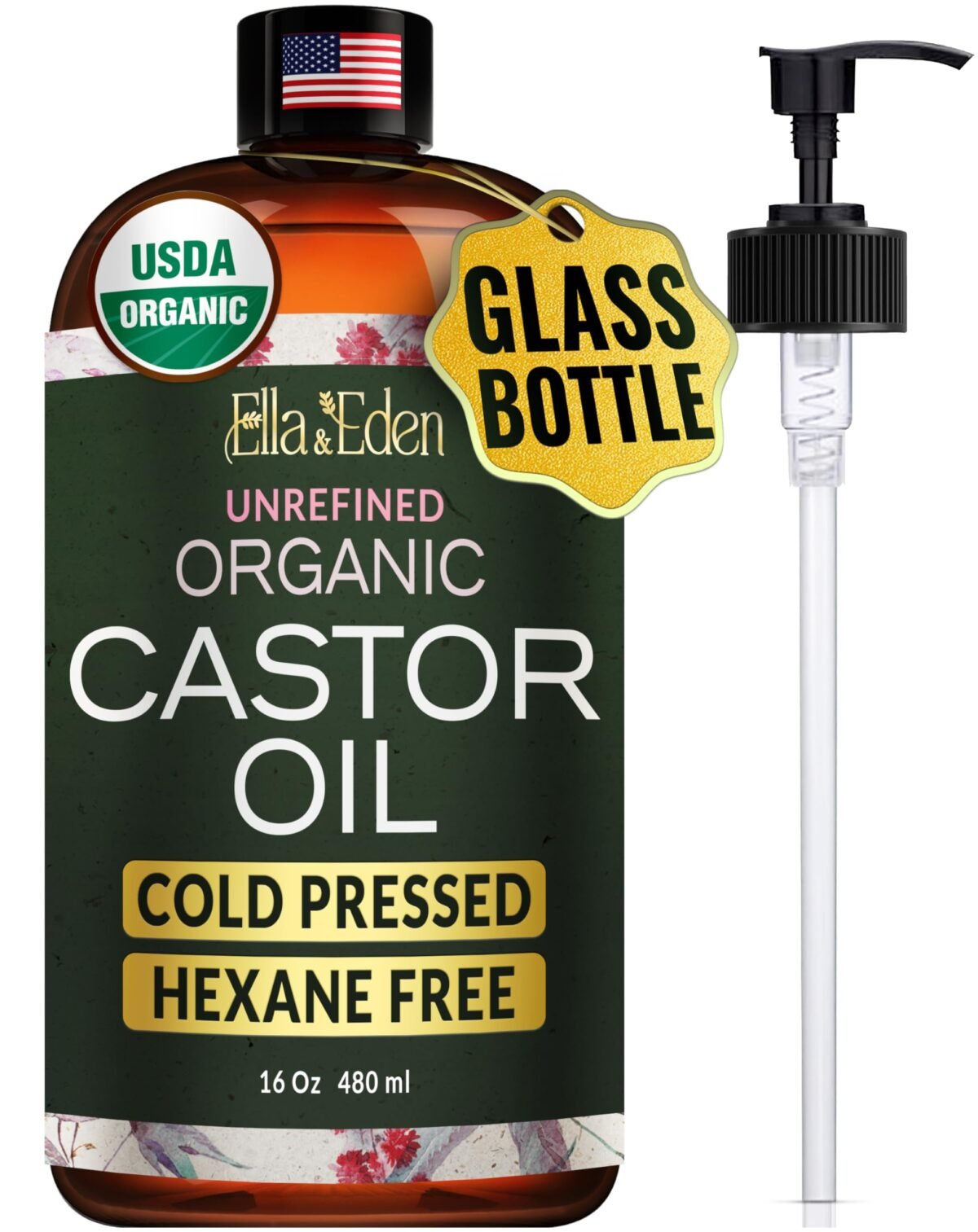 Ella & Eden Organic Castor Oil - Image 1