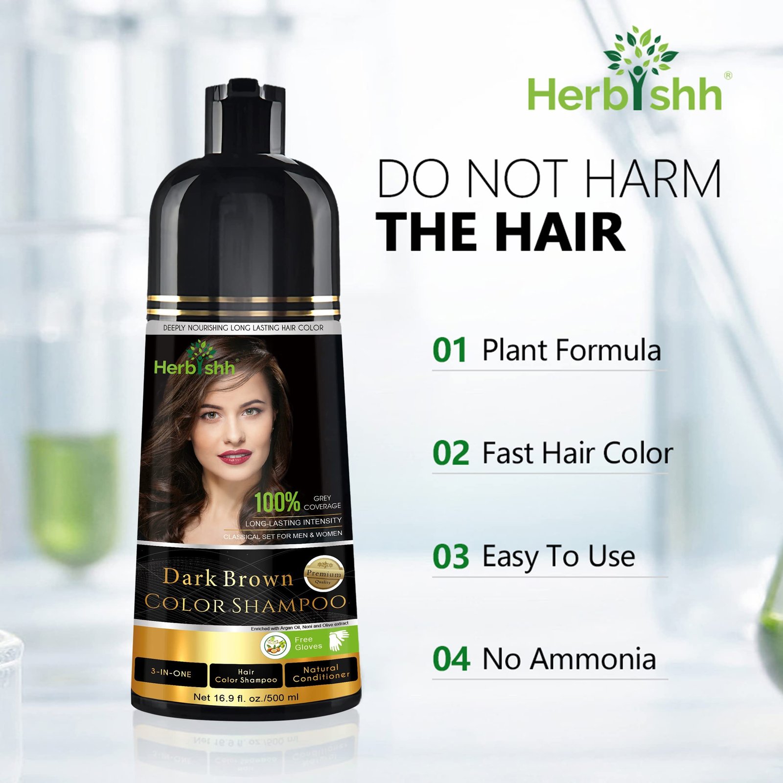 Version 1.0.0 Herbishh Hair Color Shampoo - Image 4