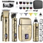 Professional Men's Hair Clipper Kit