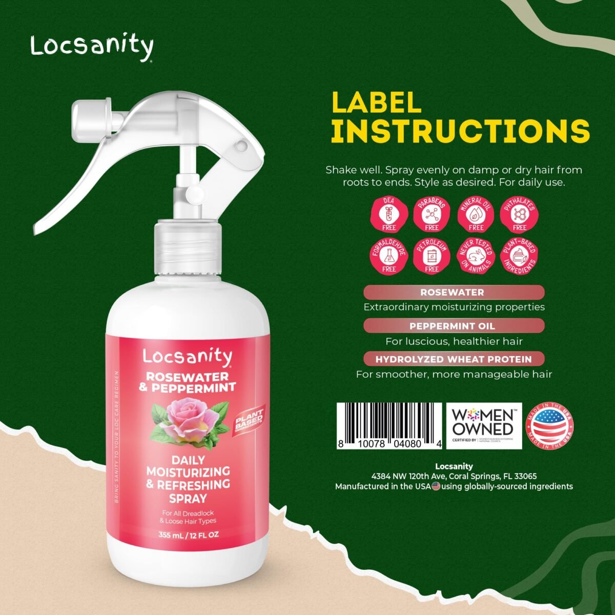 Locsanity Refreshing Spray - Image 2