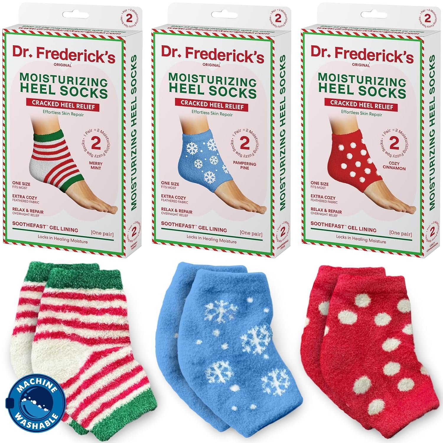 81x2wUx9oIL.jpg Dr. Frederick's Heel Socks - Image 1