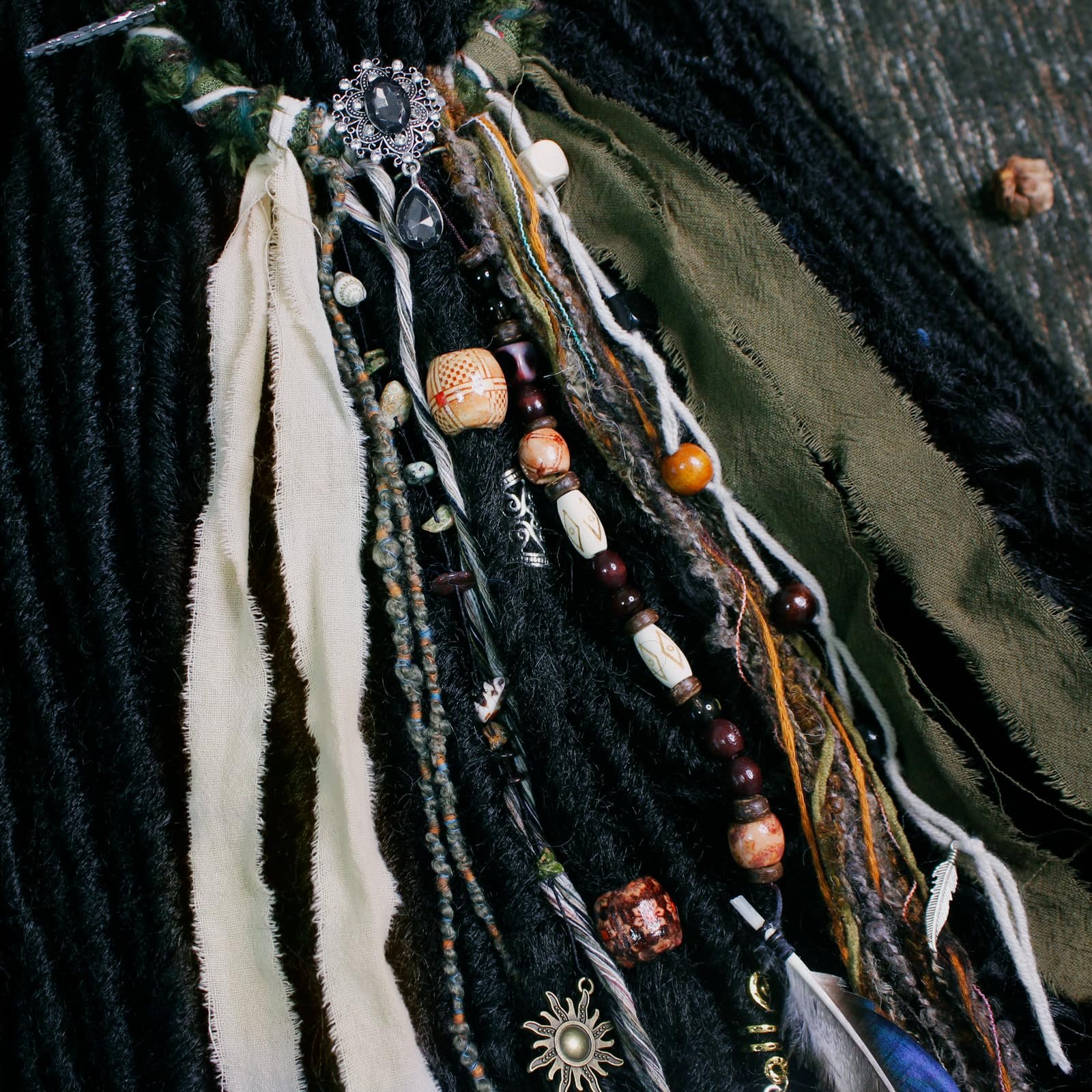 81x8jjaSCML.jpg Dreadlock Hair Jewelry - Image 4