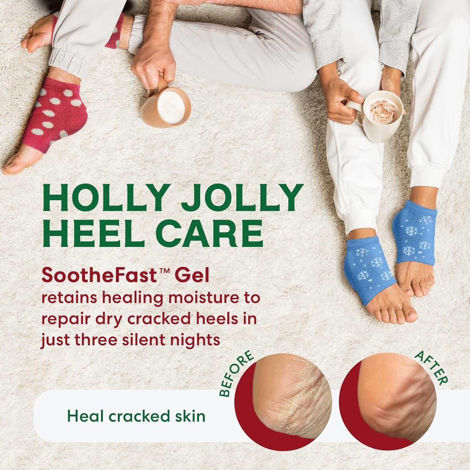 81xf08WGRWL.jpg Dr. Frederick's Heel Socks - Image 2