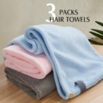 YFONG Large Hair Towel Pack - Image 7