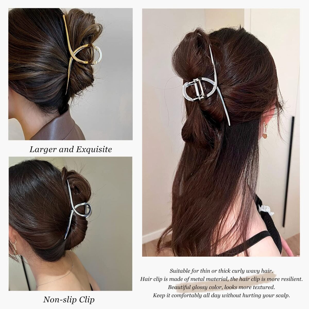 FAELBATY Butterfly Hair Clips - Image 3