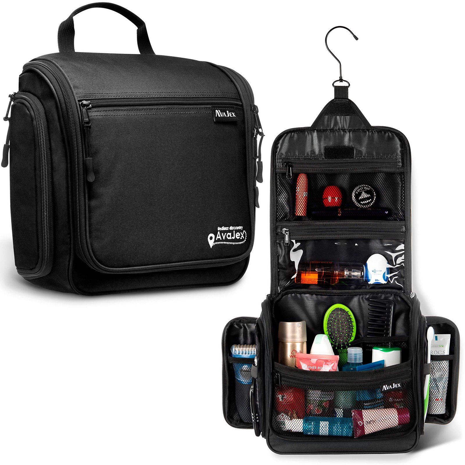 91Hf9muGlL.jpg Premium Travel Toiletry Bag - Image 1