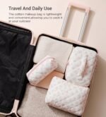 HBselect Quilted Makeup Bag - Image 4