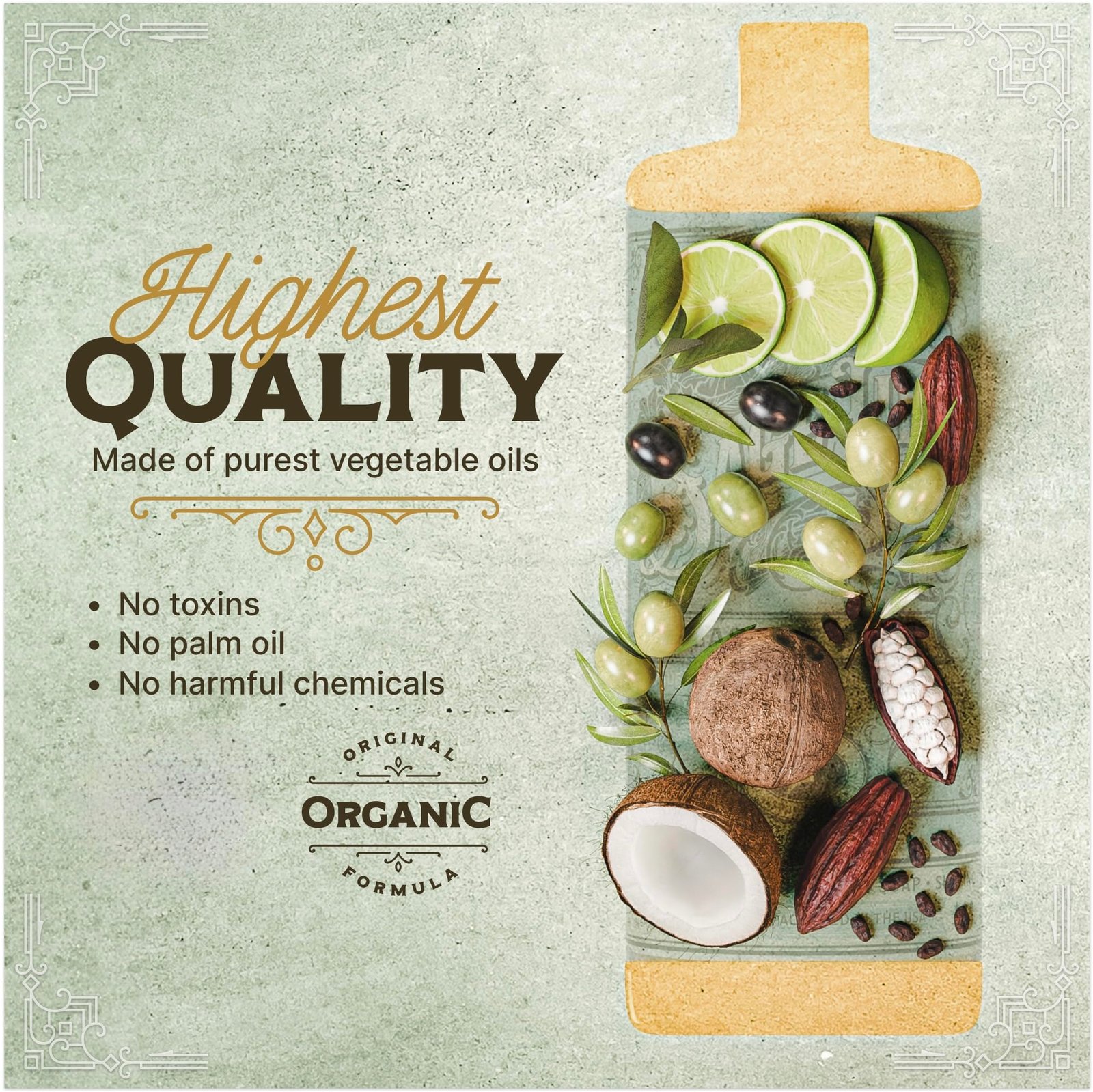 91fjuQKZm7L.jpg Carolina Sage Lime Castile Soap - Image 2