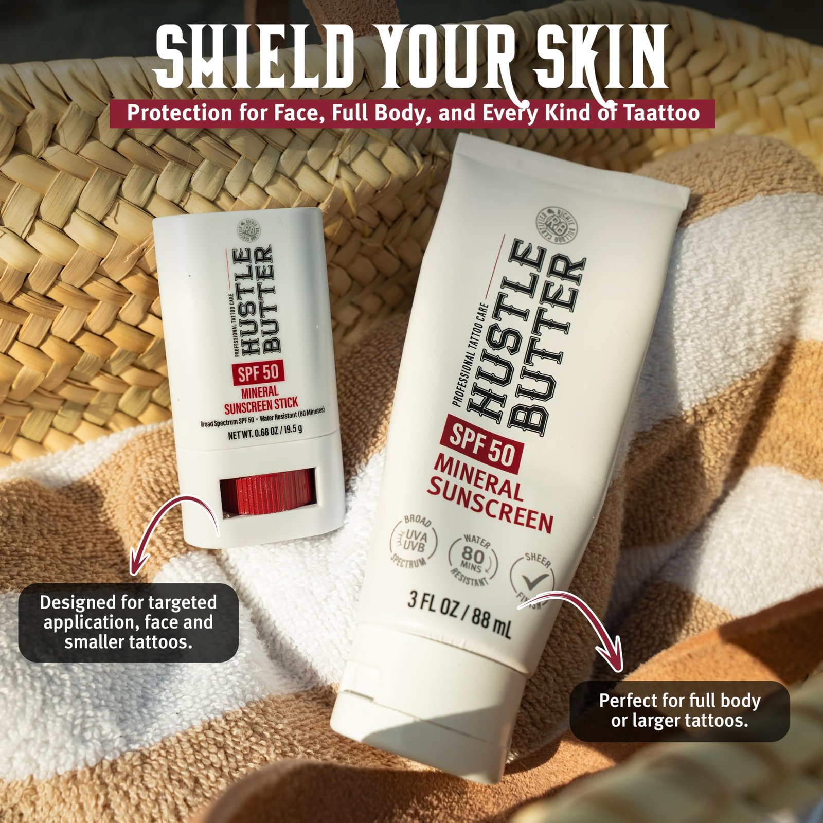 91rtKSkNFOL.jpg Hustle Butter Tattoo Sunscreen - Image 6